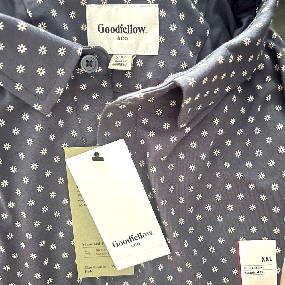 Goodfellow & Co Blue Casual Button Down Shirt